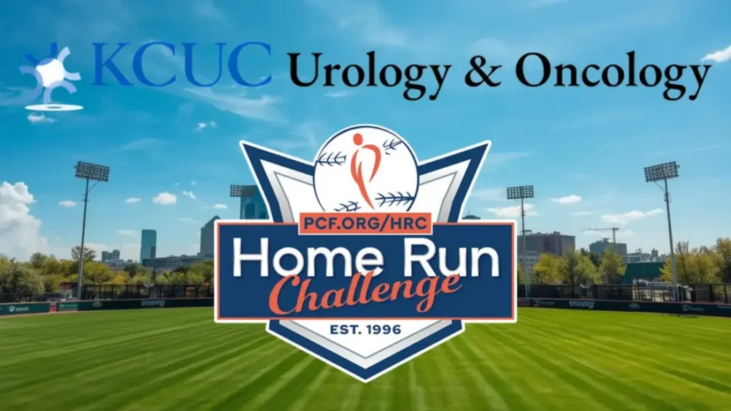 KCUC home run challenge 2026 PCF KCPI prostate cancer